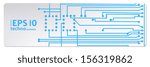techno circuit web banners. EPS10 vector illustration
