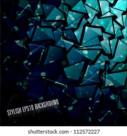 techno concept abstract background