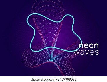 Techno Flyer. Dance Festival Template. Trance Vector. Fest Set. Pink Night Club Background. Psychedelic Disco Invitation. Blue Sound Magazine. Green Techno Flyer