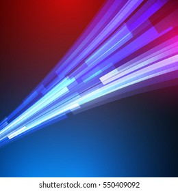 Techno Geometric Vector Circle Modern Science Abstract Background