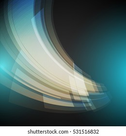Techno Geometric Vector  Modern Science Abstract Background.