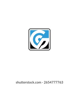 VECTOR DE IDEA DE DISEÑO DE LOGOTIPO DE LETRA TECNO G 3