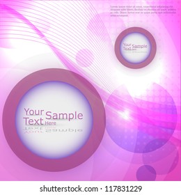 Techno Lighting Purple webdesign template