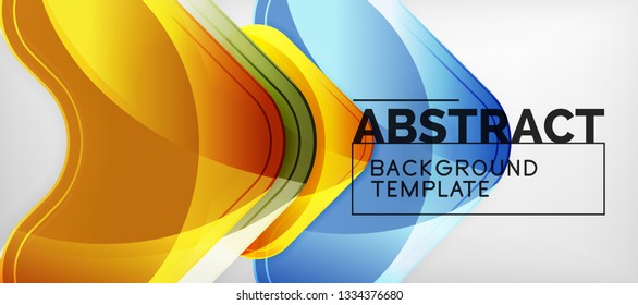 Techno lines, hi-tech futuristic abstract background template with arrow shapes. Vector design