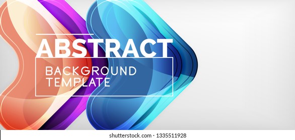 Techno lines, hi-tech futuristic abstract background template with arrow shapes. Vector design