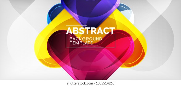 Techno lines, hi-tech futuristic abstract background template with arrow shapes. Vector design