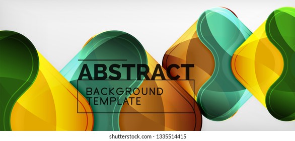 Techno lines, hi-tech futuristic abstract background template with arrow shapes. Vector design