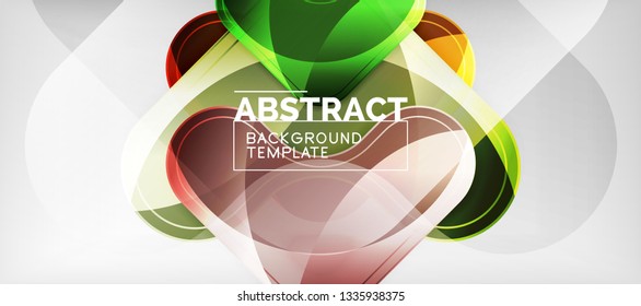 Techno lines, hi-tech futuristic abstract background template with arrow shapes. Vector design