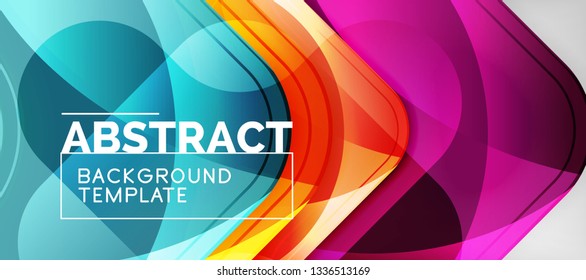 Techno lines, hi-tech futuristic abstract background template with arrow shapes. Vector design