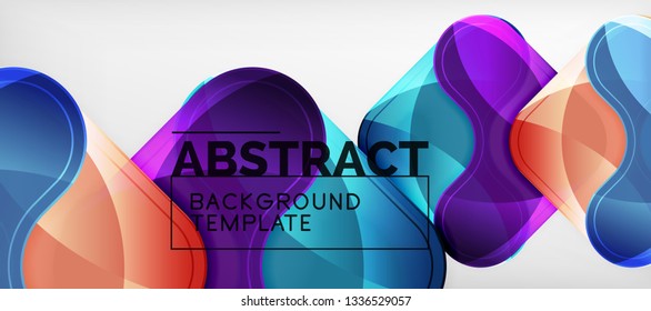 Techno lines, hi-tech futuristic abstract background template with arrow shapes. Vector design