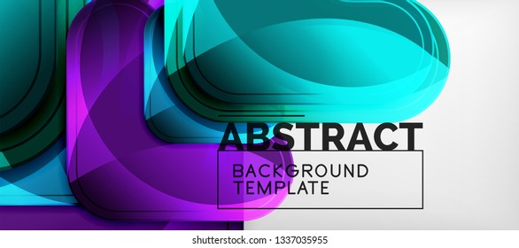 Techno lines, hi-tech futuristic abstract background template with arrow shapes. Vector design