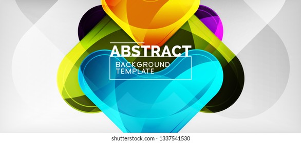 Techno lines, hi-tech futuristic abstract background template with arrow shapes. Vector design
