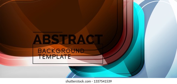 Techno lines, hi-tech futuristic abstract background template with arrow shapes. Vector design