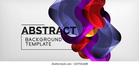 Techno lines, hi-tech futuristic abstract background template with arrow shapes. Vector design