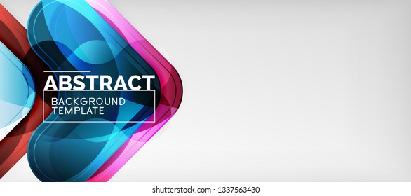 Techno lines, hi-tech futuristic abstract background template with arrow shapes. Vector design