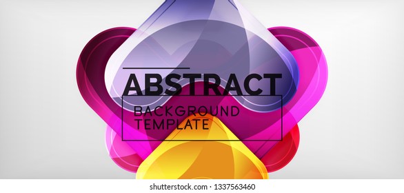 Techno lines, hi-tech futuristic abstract background template with arrow shapes. Vector design