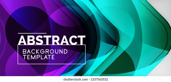 Techno lines, hi-tech futuristic abstract background template with arrow shapes. Vector design