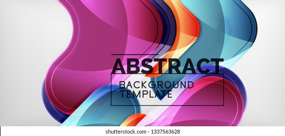 Techno lines, hi-tech futuristic abstract background template with arrow shapes. Vector design
