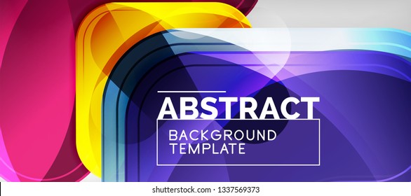 Techno lines, hi-tech futuristic abstract background template with arrow shapes. Vector design