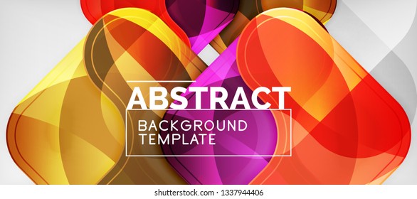 Techno lines, hi-tech futuristic abstract background template with arrow shapes. Vector design