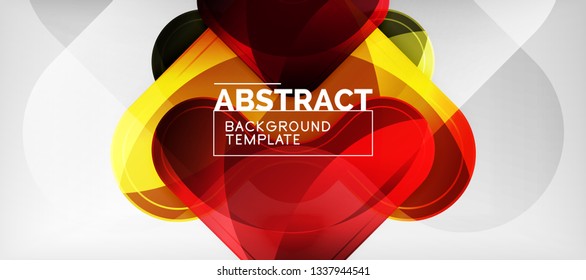 Techno lines, hi-tech futuristic abstract background template with arrow shapes. Vector design