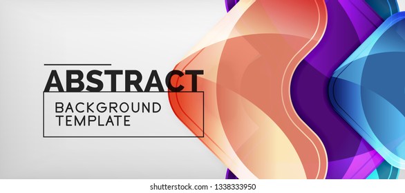 Techno lines, hi-tech futuristic abstract background template with arrow shapes. Vector design