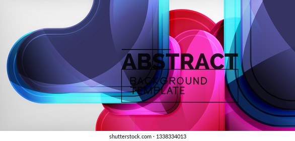 Techno lines, hi-tech futuristic abstract background template with arrow shapes. Vector design