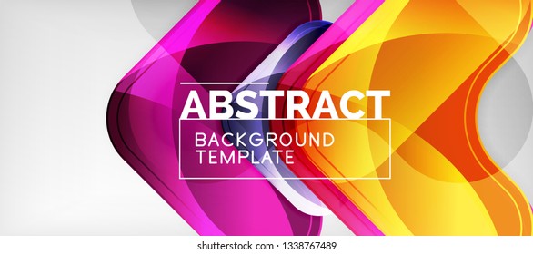 Techno lines, hi-tech futuristic abstract background template with arrow shapes. Vector design