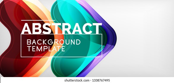 Líneas tecno, plantilla de fondo futurista de alta tecnología abstracta con formas de flecha. Diseño de vectores