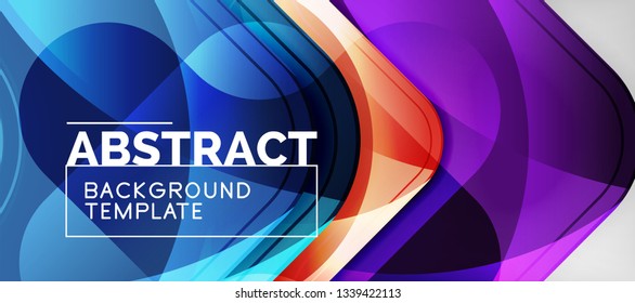 Techno lines, hi-tech futuristic abstract background template with arrow shapes. Vector design