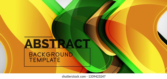 Techno lines, hi-tech futuristic abstract background template with arrow shapes. Vector design