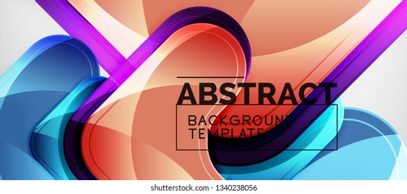 Linhas Techno, modelo de fundo abstrato futurista de alta tecnologia com formas de seta. Design vetorial