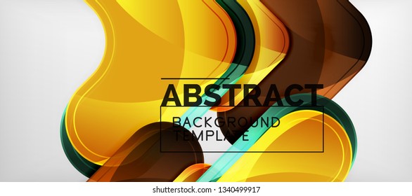 Techno lines, hi-tech futuristic abstract background template with arrow shapes. Vector design