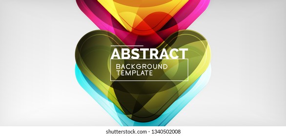 Techno lines, hi-tech futuristic abstract background template with arrow shapes. Vector design