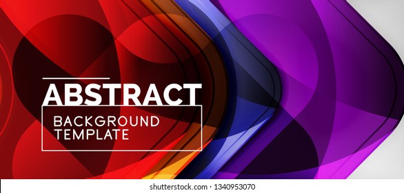 Techno lines, hi-tech futuristic abstract background template with arrow shapes. Vector design