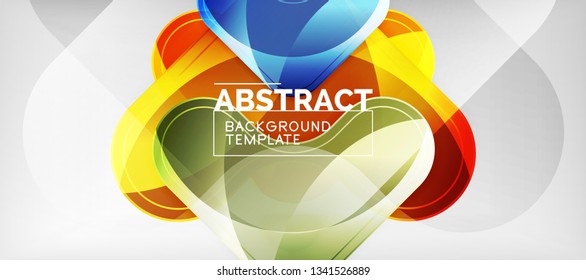 Techno lines, hi-tech futuristic abstract background template with arrow shapes. Vector design