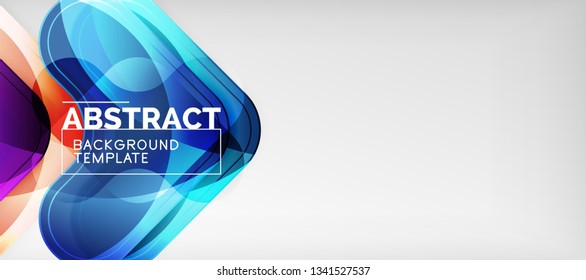 Líneas tecno, plantilla de fondo futurista de alta tecnología abstracta con formas de flecha. Diseño de vectores