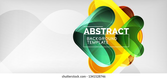 Techno lines, hi-tech futuristic abstract background template with arrow shapes. Vector design