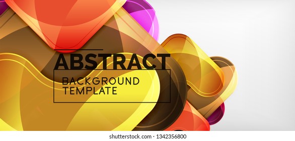 Techno lines, hi-tech futuristic abstract background template with arrow shapes. Vector design