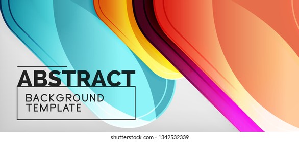 Techno lines, hi-tech futuristic abstract background template with arrow shapes. Vector design