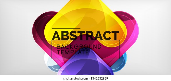 Techno lines, hi-tech futuristic abstract background template with arrow shapes. Vector design
