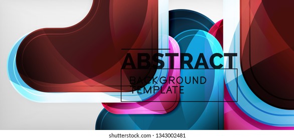 Techno lines, hi-tech futuristic abstract background template with arrow shapes. Vector design