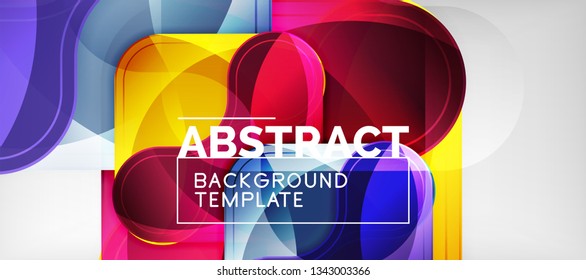 Techno lines, hi-tech futuristic abstract background template with arrow shapes. Vector design