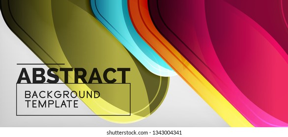 Techno lines, hi-tech futuristic abstract background template with arrow shapes. Vector design