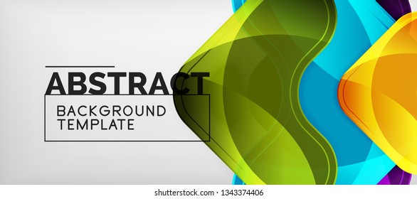 Techno lines, hi-tech futuristic abstract background template with arrow shapes. Vector design