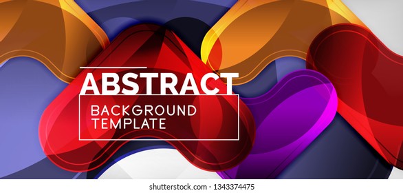 Techno lines, hi-tech futuristic abstract background template with arrow shapes. Vector design