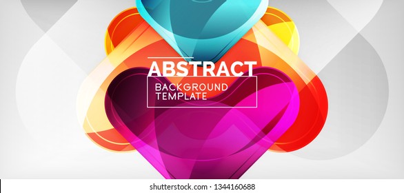 Techno lines, hi-tech futuristic abstract background template with arrow shapes. Vector design