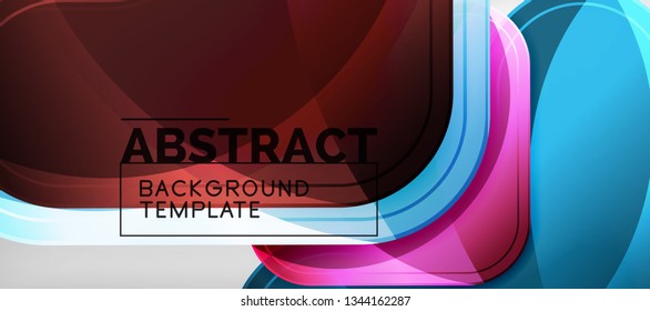 Techno lines, hi-tech futuristic abstract background template with arrow shapes. Vector design