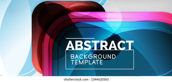 Techno lines, hi-tech futuristic abstract background template with arrow shapes. Vector design