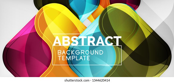 Techno lines, hi-tech futuristic abstract background template with arrow shapes. Vector design
